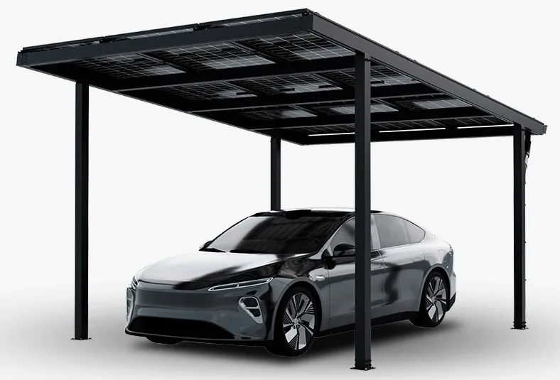 Solar Carport Aluminium Rahmen ohne Module 3570 x 5280 mm