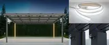 Solar Carport Doppelcarport Aluminium Rahmen ohne Module f&uuml;r zwei Fahrzeuge - Bild 4 von 11