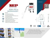 Micro Wechselrichter 800W Balkon Solar Anlage mit Wifi NEP BDM 800 - Bild 3 von 4