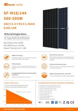 Balkonkraftwerk Solaranlage 1190 W mit Wechselrichter 800 W - Bild 2 von 9