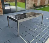 Jet-Line Solar Gartentisch Balkonsolar St&auml;nder 450 W Modul 6-Personen Tisch - Bild 7 von 7