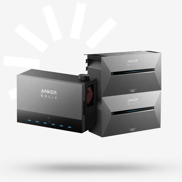 Anker SOLIX Power Dock Set mit 2 × Solarbank 3 E2700 Pro inklusive Smart Meter