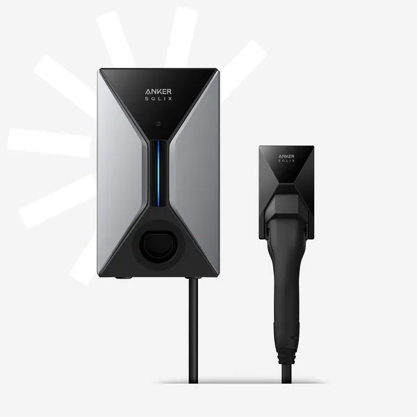 Anker SOLIX Wallbox V1 smartes Ladegerät für E-Autos (Kabelvariante)