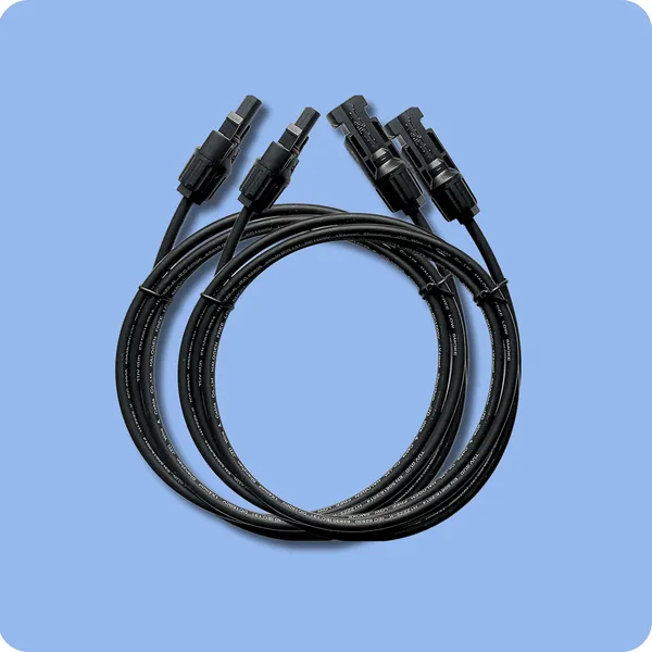 1 x Solar-Verlängerungskabel (3,0m)