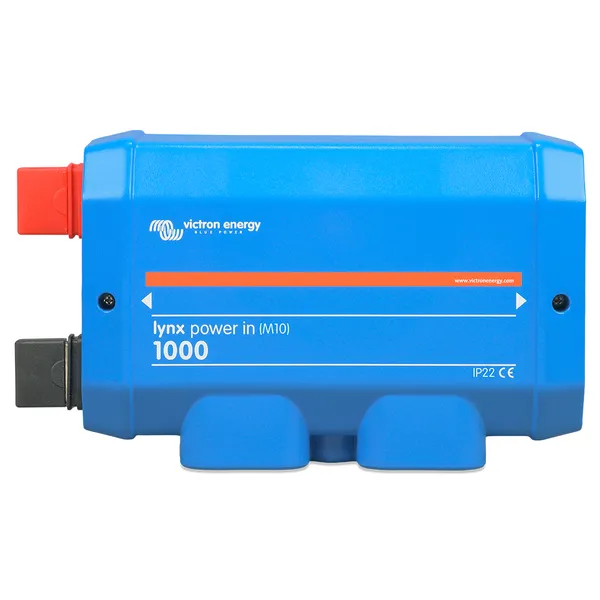 Victron Lynx Power In (M8) Modulare DC-Sammelschiene Busbar für den Anschluss von Batterien, Lasten und Ladegeräten