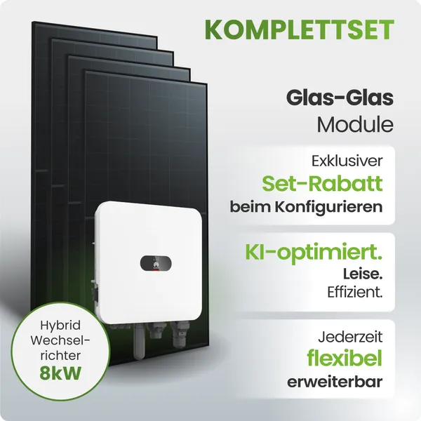 Tepto HomePremium 8 kWp Huawei PV-Anlage Speicher erweiterbar