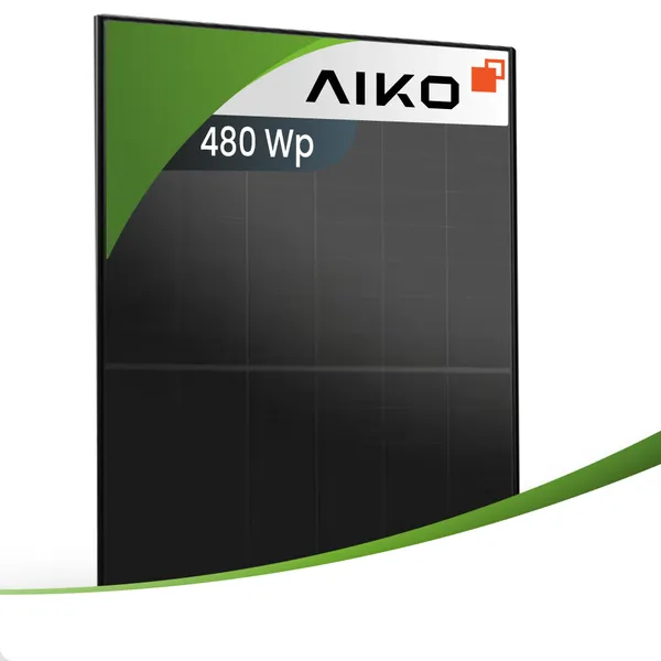 Aiko 480Wp A-MCE54Db Neostar 3S+ Glas-Glas Fullblack