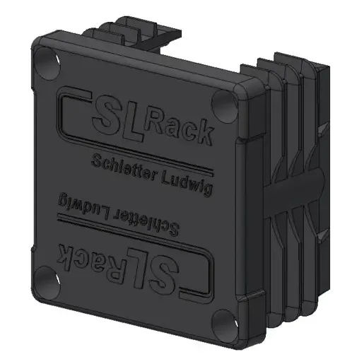SL Rack 94640-05 Kunststoff-Endkappe RAIL 40 schwarz