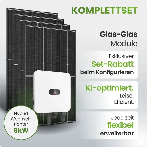 Tepto HomePremium 8 kWp Trina Huawei PV-Anlage Speicher erweiterbar