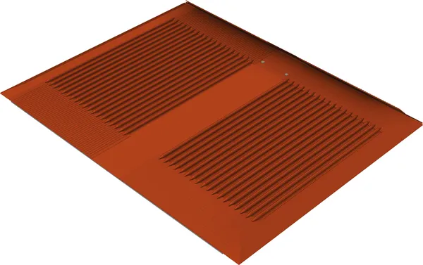 SL Rack 11522-00 Beta-Platte Ziegelrot RAL 8004