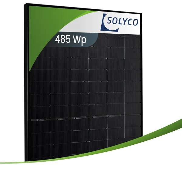 Solyco 485Wp R-BG 108nBC.6 Bifazial Fullblack
