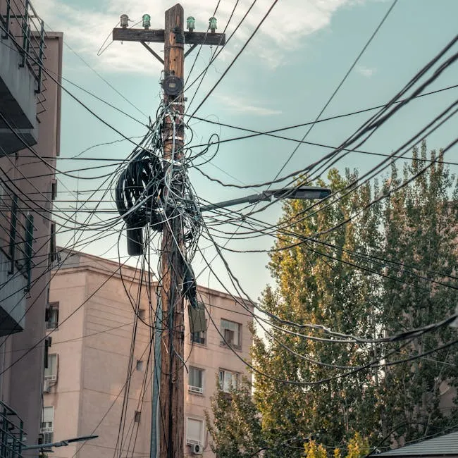Elektrische Verkabelung und Erdungsanschlüsse