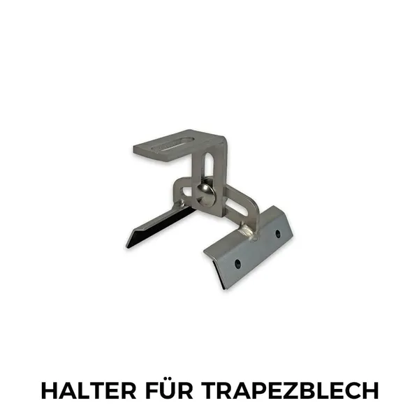 Unterkonstruktion für 3 PV-Module - Ziegeldach oder Trapezblech (nur Abholung)