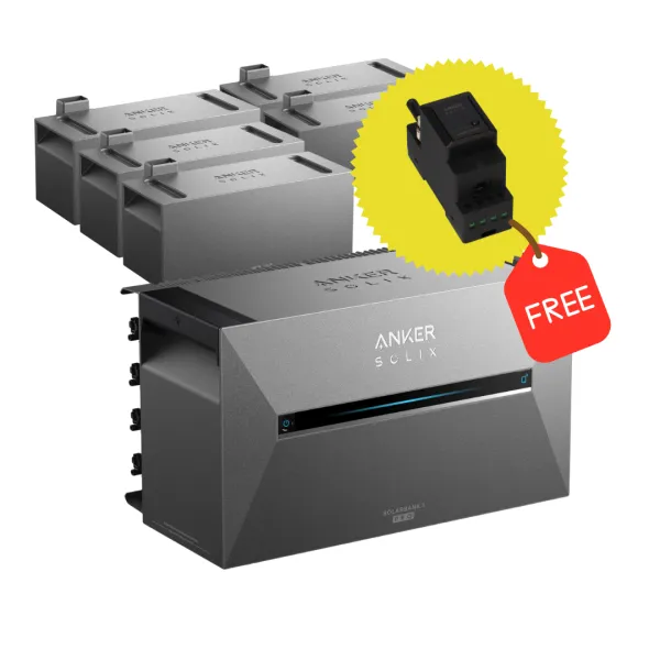 Anker SOLIX Solarbank 3 Pro + 5x BP2700 | 16,12 kWh