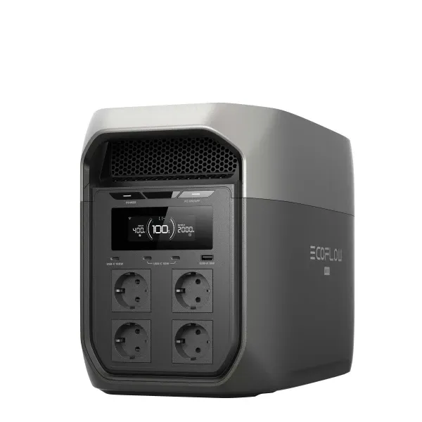 EcoFlow DELTA 3 Max | Tragbare Powerstation 2048 Wh