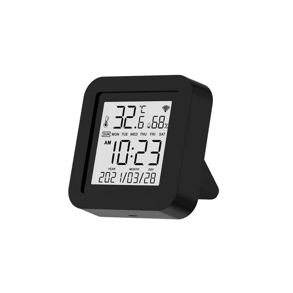 Offgridtec Smart WLAN Thermometer & IR Fernbedienung - Tuya Smart Life, App & Sprache