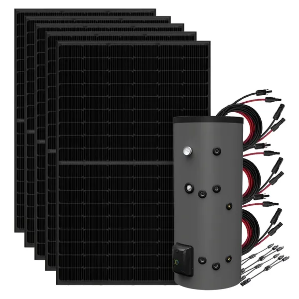 2,25kWp Solaranlage mit 200L Fothermo Boiler zur Warmwasseraufbereitung