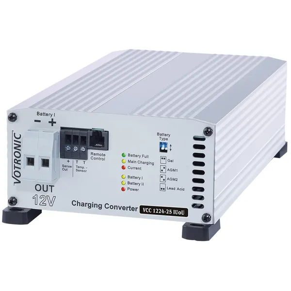 Votronic 3343 VCC 1224-25 IUoU 12V zu 24V 25A B2B Ladegerät