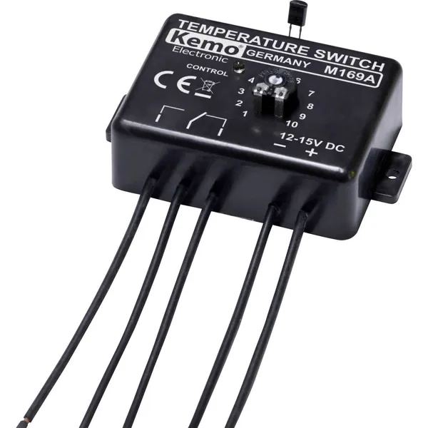 KEMO Temperaturschalter-Thermostat 12V/DC M169A