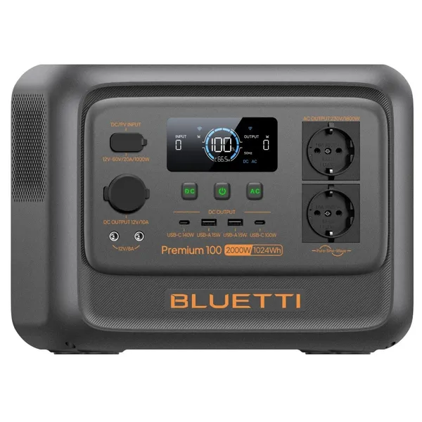 Bluetti Premium 100 V2 Mobile Powerstation 1024Wh 2000W