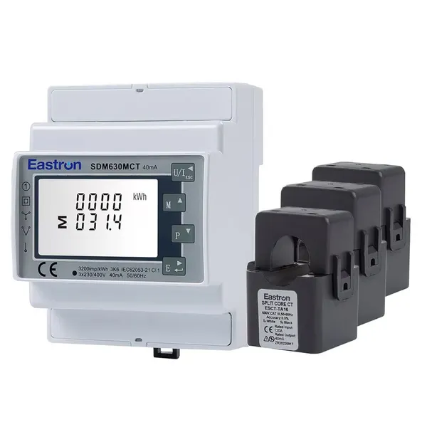 Growatt TPM-CT-E 100A Stromzähler 3-phasig Smart Meter inkl. Stromwandler