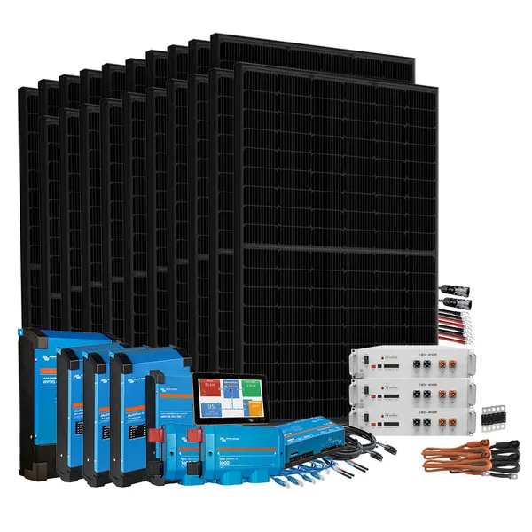 Offgridtec HomePremium S USV Solaranlage 9000Wp E-Box-48100R-TE+ 15,4Wh 3-phasig