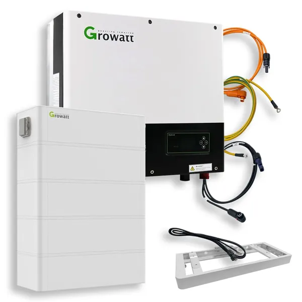 Growatt Nachrüstsatz 10,24kWh ARK SPH 8000TL3 BH-UP Hybrid-Inverter LiFePO4-Speicher