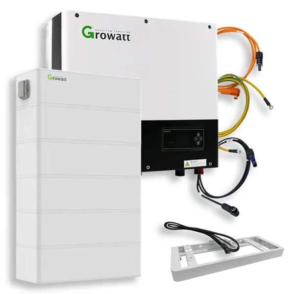 Growatt Nachrüstsatz 12,8kWh ARK SPH 8000TL3 BH-UP Hybrid-Inverter LiFePO4-Speicher