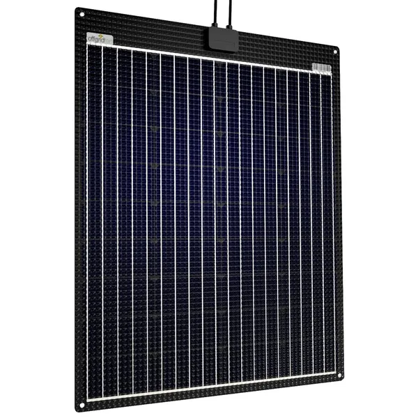 Offgridtec® ETFE-AL 100W V2 semi-flexibles 23V Solarpanel