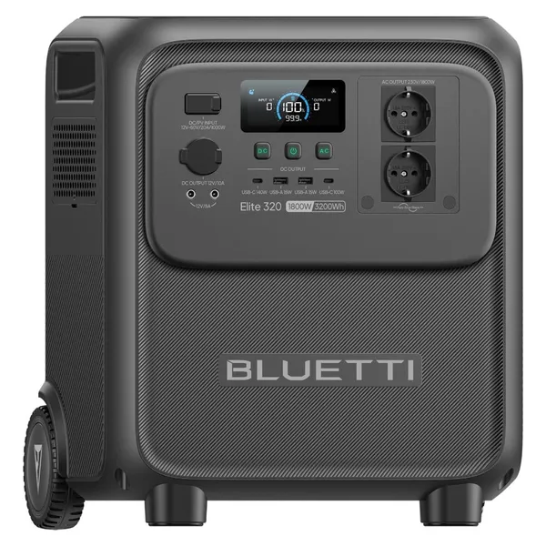 Bluetti Elite 320 Tragbare Powerstation 1800W 3200Wh
