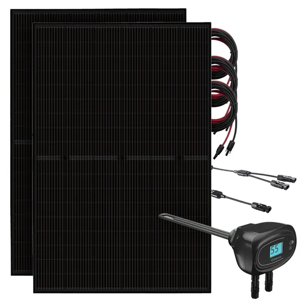 900W Solaranlage mit Fothermo Heizstab für Warmwasserboiler