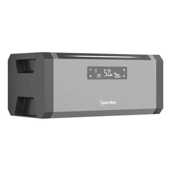 1,92 kWh 1880W HiBattery HB-1920 Speichersystem Doppelglas Solarmodule inkl. Hoymiles HMS-1600-2T Wechselrichter 1-phasig