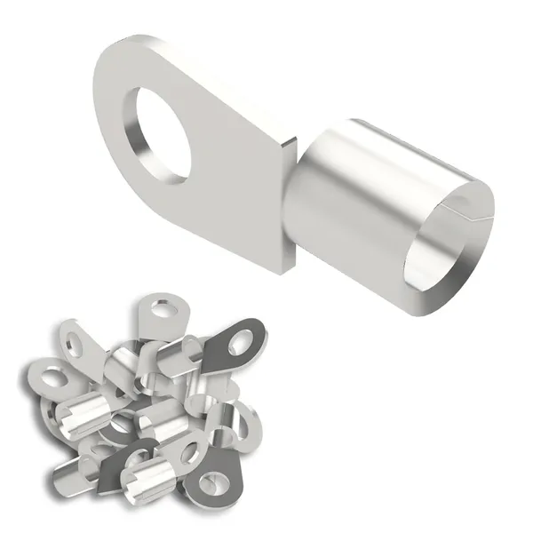 Offgridtec Quetschkabelschuh Verzinnt M6 1,5mm² - 2,5mm² 25 Stück DIN46234