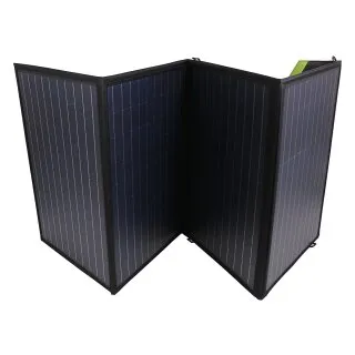 Solarmodul Solarpanel 100W faltbares 4-fach 18V 5500mAh inkl. USB und DC Output