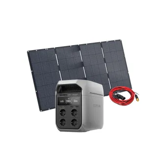 EcoFlow Set Delta 3 Plus Powerstation und 400 Watt Solarmodul 0% MwSt nach §12 Abs. 3 UstG