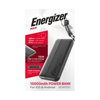 Powerbank UE10050CC 10.000mAh Max Serie USB-C schwarz