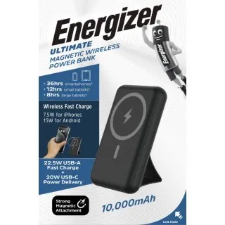 Magnet Powerbank 10.000 mAh QM10002PQ mit Ständer & 22,5 W